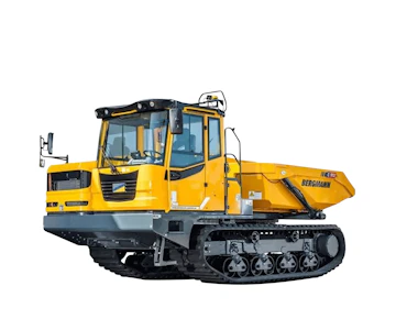 Raupendumper Bergmann C 912 online mieten Raupendumper Bergmann C 912 Seitenansicht