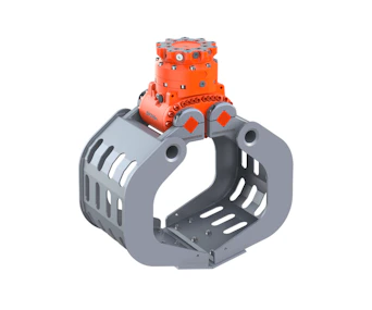 Sortiergreifer Kinshofer D09 HPX online mieten Sortiergreifer Kinshofer D09 HPX Seitenansicht geschlossen