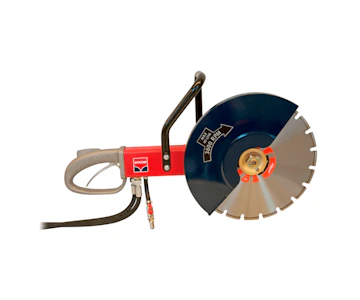 Trennsäge für Hydraulikaggregat Hycon HCS16 Ø 400 mm online mieten Trennsäge für Hydraulikaggregat Hycon HCS16 Ø 400 mm Seitenansicht