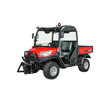 Multifunktionsfahrzeug Kubota RTV X-1100 online mieten Multifunktionsfahrzeug Kubota RTV X-1100 seitlich schräge Ansicht