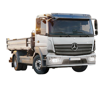 Nutzfahrzeug Mercedes Benz Atego 923 K 4x2 seitliche Darstellung