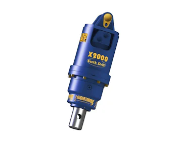 Erdbohrer Auger Torque X2000 online mieten Erdbohrer Auger Torque X2000 Ansicht von vorne