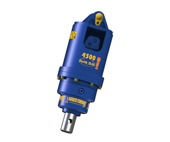 Erdbohrer Auger Torque 4500MAX Ansicht von vorne