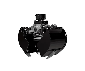 Grabgreifer DMS GL2023 online mieten Grabgreifer DMS GL2023 seitlich schräg dargestellt