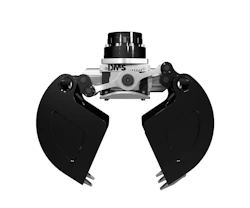 Grabgreifer DMS GL9050 online mieten Grabgreifer DMS GL9050 Ansicht von vorne