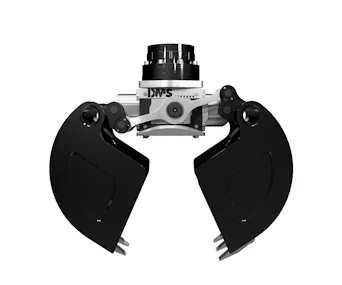 Grabgreifer DMS GL9050 online mieten Grabgreifer DMS GL9050 Ansicht von vorne