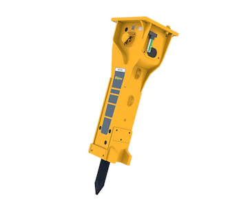 Hydraulikhammer Epiroc HB 3100 online mieten Hydraulikhammer Epiroc HB 3100 seitliche Darstellung