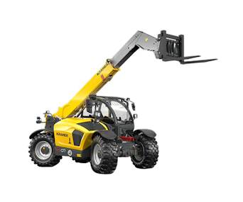 Teleskoplader Kramer 4407 seitliche Darstellung