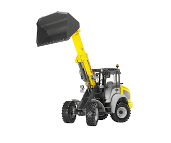 Teleskopradlader Kramer 5065T seitliche Darstellung von vorne