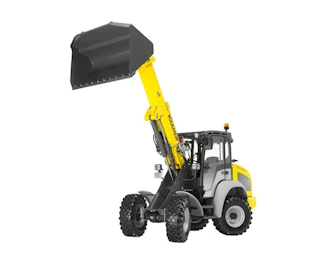 Kramer 5065T Teleskopradlader Kramer 5065T seitliche Darstellung von vorne