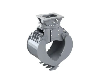 Mehrzweckgreifer Kinshofer A20H seitliche Darstellung