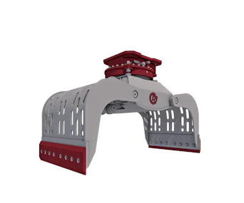 Sortiergreifer Demarec DRG14 seitliche Darstellung