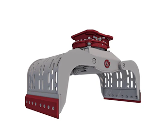 Sortiergreifer Demarec DRG36 seitliche Darstellung