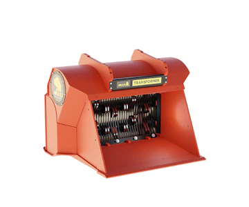Schaufelseparator Allu DN 2-12 online mieten Schaufelseparator Allu DN 2-12 Ansicht von vorne