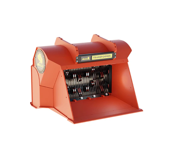 Schaufelseparator Allu DN 2-12 online mieten Schaufelseparator Allu DN 2-12 Ansicht von vorne