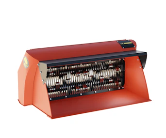 Schaufelseparator Allu DN 2-17 Darstellung von vorne