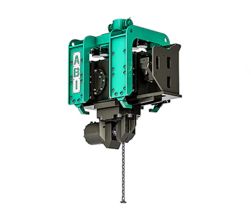 Spundwandramme ABI HVR 45 online mieten Spundwandramme ABI HVR 45 seitliche Darstellung