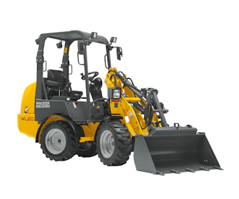 Radlader Wacker Neuson WL20 von der Seite