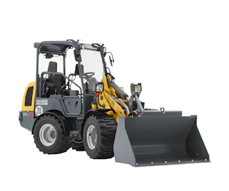 Radlader Wacker Neuson WL25 schräg von der Seite
