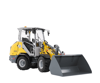 Radlader Wacker Neuson WL28 von der Seite