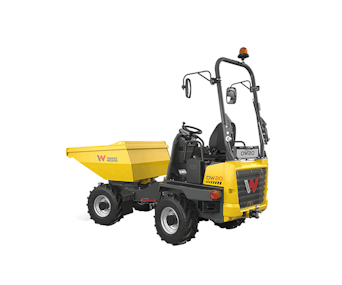 vorderkipper wacker neuson dw 20 seitlich von hinten