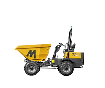 Raddumper Mecalac TA3.5 SH online mieten raddumper mecalac ta3.5sh von vorne