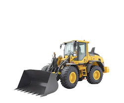 radlader volvo l60h von vorne