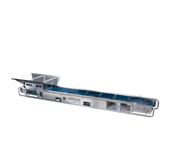 Förderband Lissmac LIBELT 400 liegend ohne Stützen