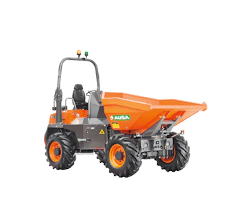Raddumper AUSA D600AHG online mieten Raddumper AUSA D600AHG von der Seite