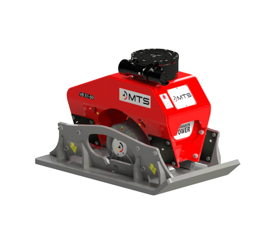 Anbauverdichter MTS V8 X1-60 R9 online mieten Anbauverdichter MTS V8 X1-60 R9 seitliche Darstellung