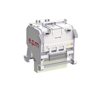 MTS Bindemittelstreuer online mieten MTS Bindemittelstreuer Ansicht seitlich schräg