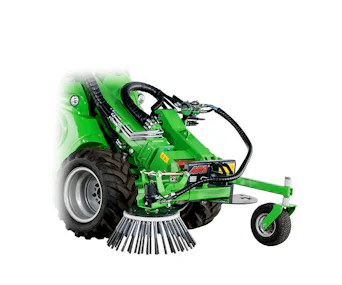 Anbaugerät Avant Wildkrautbürste online mieten Anbaugerät Avant Wildkrautbürste seitliche Darstellung