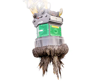 Hydraulikmagnet Egli Mag 1100A mit Metallspähnen