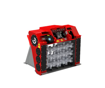 Bodenrecycler MTS B120-3 F80C Ansicht von hinten