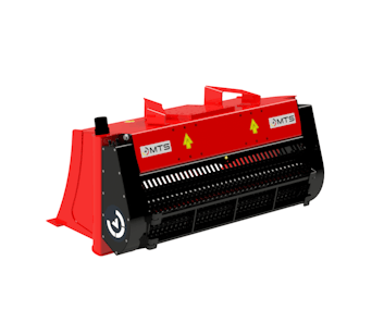 Bodenrecycler MTS B150-2 F30SC Ansicht von hinten