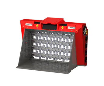 Bodenrecycler MTS B180-4 F80C Ansicht von vorne