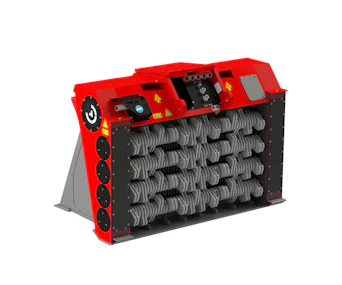 Bodenrecycler MTS B180-4 F40S Ansicht von hinten