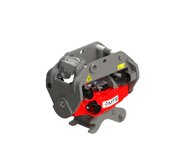 Tiltrotator MTS TR22 LHS SW48 Pro 1 online mieten Tiltrotator MTS TR22 LHS SW48 Pro 1 Ansicht seitlich von oben
