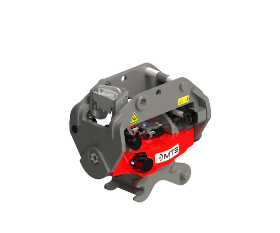 Tiltrotator MTS TR22 SW48 Pro 1 online mieten Tiltrotator MTS TR22 SW48 Pro 1 Ansicht seitlich von oben
