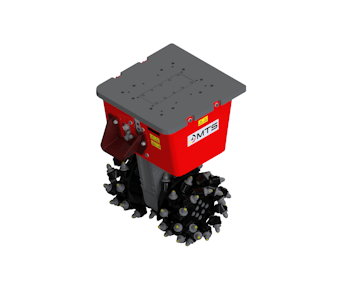 Felsfräse MTS F20-770 Ansicht seitlich von oben