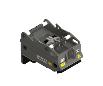 Rohrschiebeadapter MTS OQ 80 hydr. Ansicht seitlich von oben