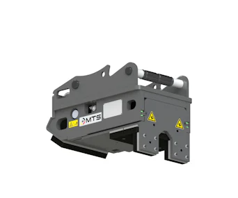 Rohrschiebeadapter MTS OQ 80 hydr. Ansicht seitlich von unten