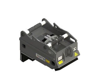 Rohrschiebeadapter MTS HRSA - OQ 70/55 hydr. Ansicht seitlich von oben
