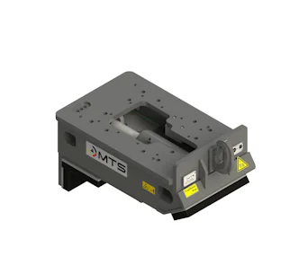 Rohrschiebeadapter MTS HRSA Universal hydr. online mieten Rohrschiebeadapter MTS HRSA Universal hydr. Ansicht seitlich von oben