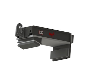 MTS Rohrschiebeadapter Universal mech. Ansicht seitlich von unten