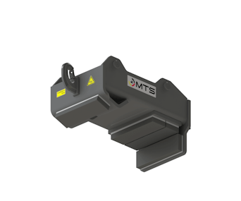 MTS Rohrschiebeadapter - OQ 70 mech. Ansicht seitlich von unten
