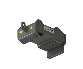 MTS Rohrschiebeadapter - OQ 70/55 mech. Ansicht seitlich von unten