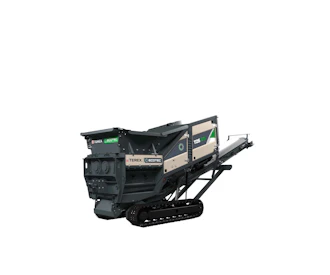 Brechanlage Terex Ecotec TDS 815 seitliche Darstellung