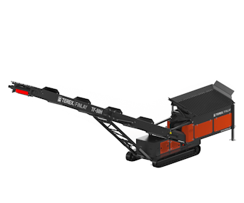 High Level Aufgeber Terex Finlay TF-50H Seitenansicht