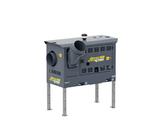 Windsichter Screenprod Airvac 52 1600D online mieten Windsichter Screenprod Airvac 52 1600D Seitenansicht